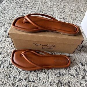TOP Moda Women's Brown Sandals